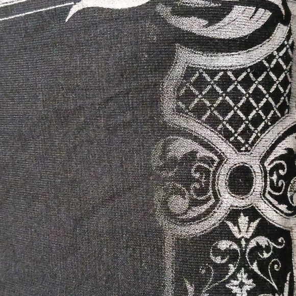 Vanilla Sugar size 1X women's black elbow-length sleeve top. - Picture 15 of 16